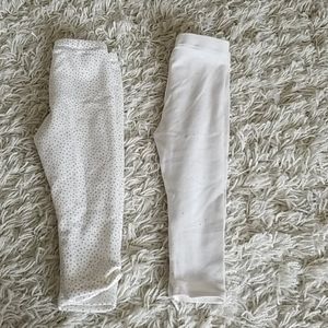 Two girls cat and Jack leggings